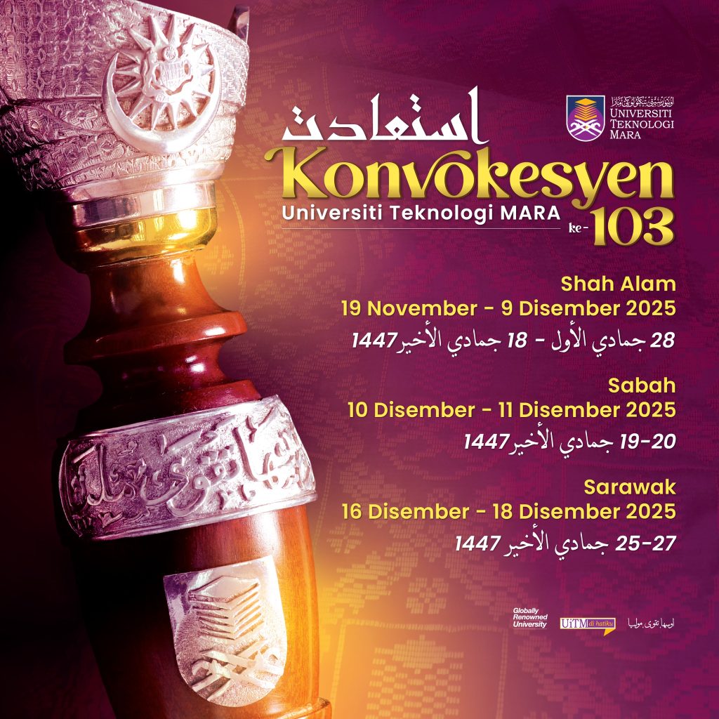Gambar berkaitan Konvokesyen UiTM Ke-103: Jadual & Tarikh Pengambilan Jubah