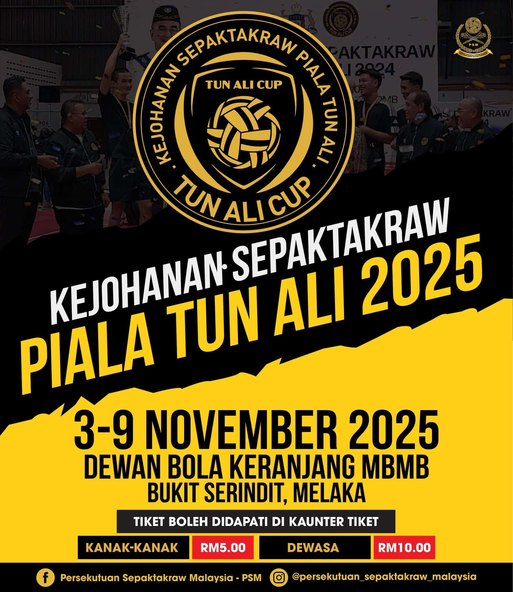 Featured image for Piala Tun Ali 2025 [LIVE] Jadual Perlawanan, Pasukan, Pemain