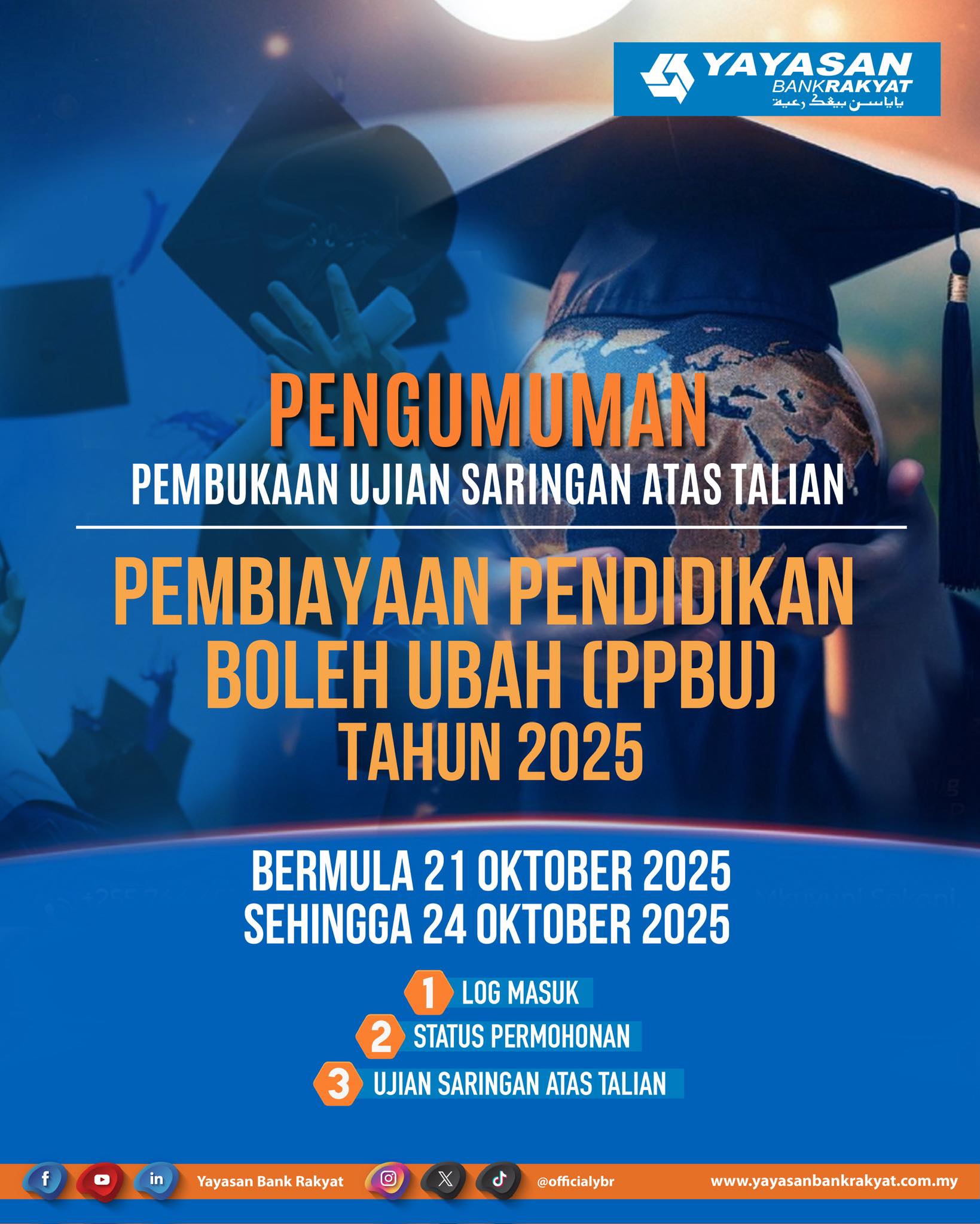 Featured image for PPBU Bank Rakyat : Pembiayaan Pendidikan Boleh Ubah 2025