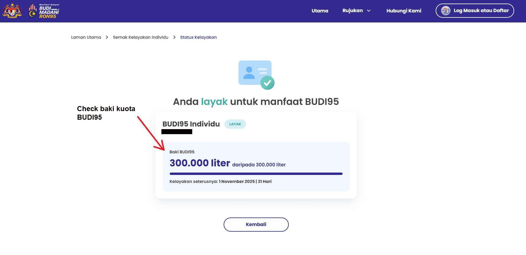 Featured image for Semakan BUDI95 – Status Kelayakan, Baki Kuota RON95