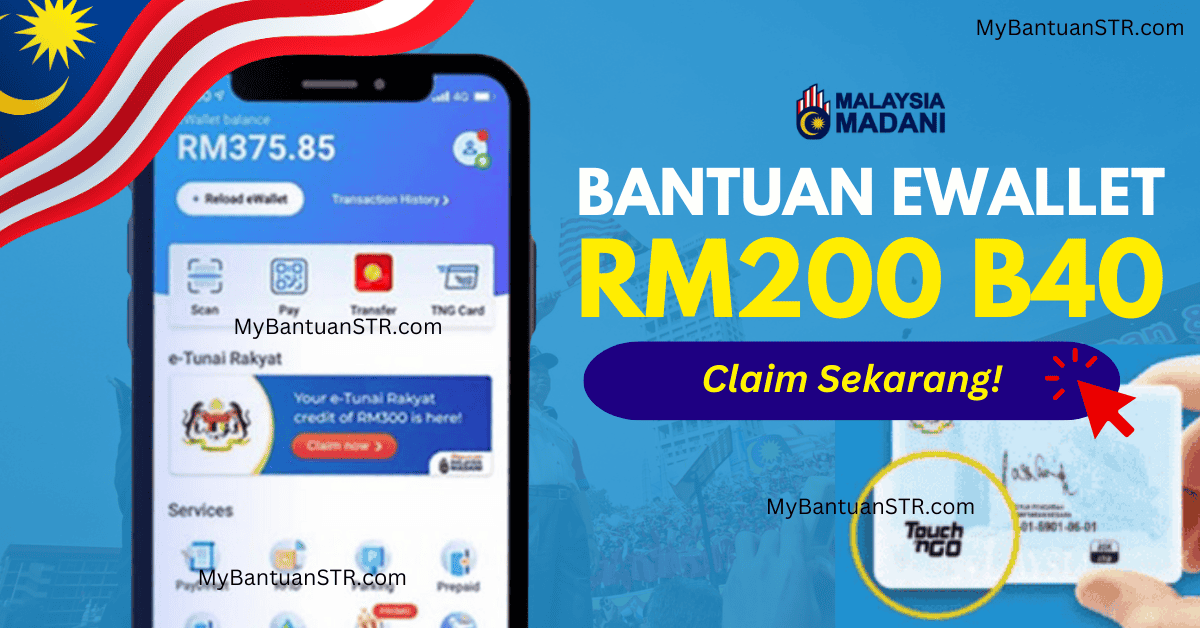bantuan ewallet rm200 2026