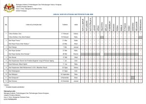 kalendar 2026 pelepasan am